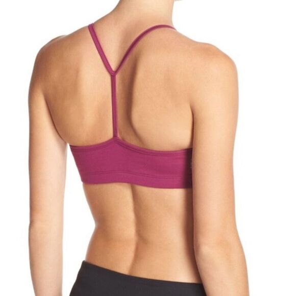 FP Movement by Free People 'Moon Shadow' T-Back Sports Bra, Fuchsia Women’s M - Picture 2 of 8